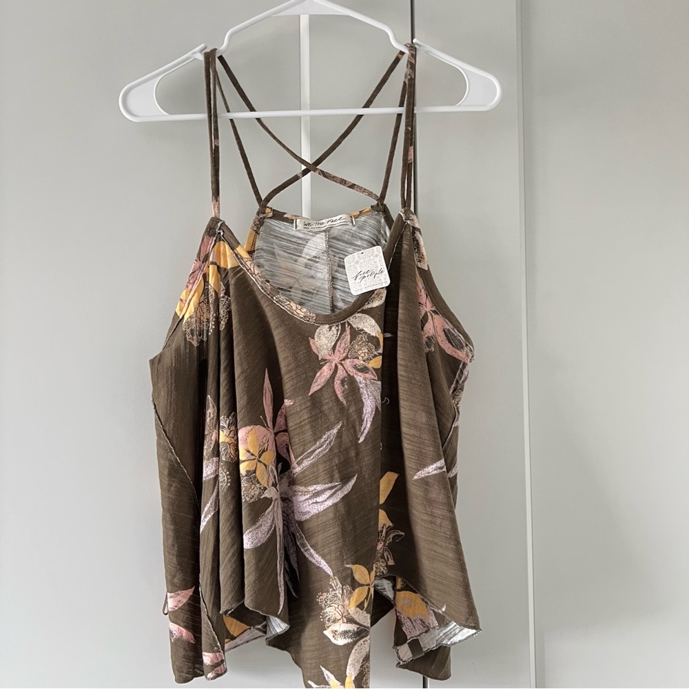 Free people hey girl tank top small